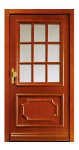 Classic HLG MeisterklasseWooden/Aluminium Exterior Door