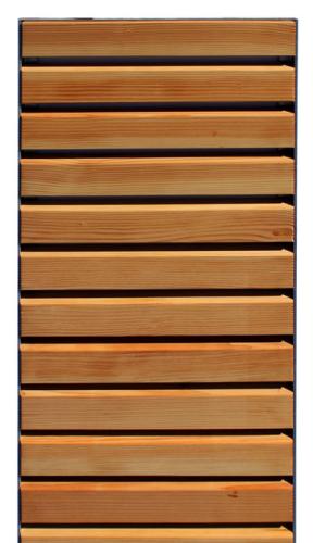 Schiebeladen StahlrahmenWooden Blind